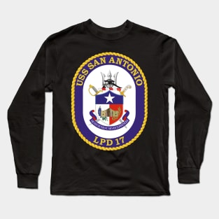 USS San Antonio (LPD 17) wo Txt Long Sleeve T-Shirt